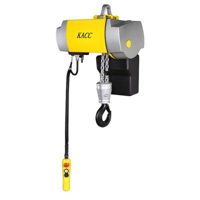 China Wholesale Electric Chain Hoist 0.125T, 0.25T, 0.5T, 1T KACC DCH025-1T Electric Chain Hoist for sale