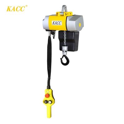 China KACC Wholesale Electric Chain Hoist 0.5Ton 500kg Frequency Conversion Electric Chain Hoist DCH025-0.5T for sale