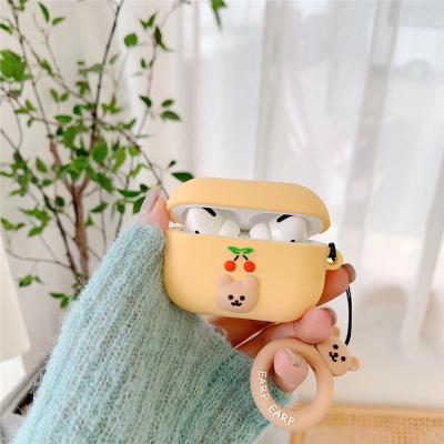 China For Halloween Pumpkin 3D Silicone Stitch Bear Cartoon Earbuds Cover Earbuds Accessories Earphone Pods Case Cover Cute For Earpods Promotion Gifts for sale