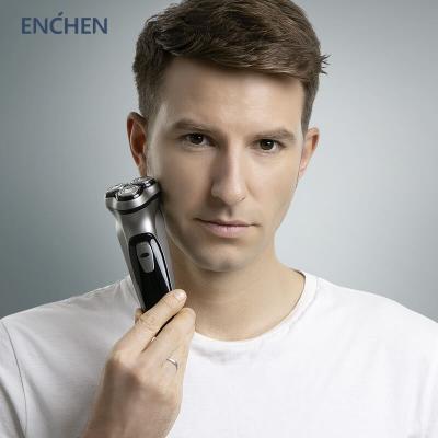 China Electronic Triple Blade Mini Portable Electric Men's Shaver Machine For Men Rechargeable Professional for sale