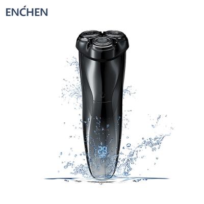 China High Quality Enchen Triple Blade Electronic Razor One Blade Cordless Small Beard Razor Private Label For Men for sale