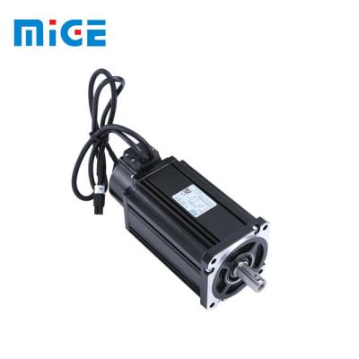 China 80mm 300w 1000rpm drip proof dc servo motor with brake for sale