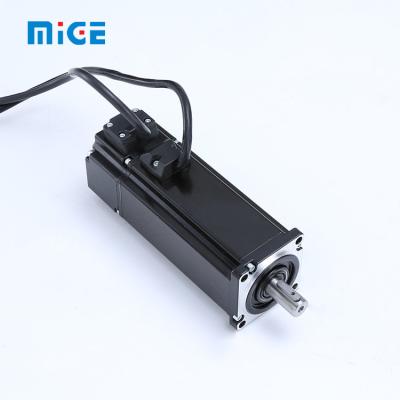 China 60mm AC Face Totally Enclosed Flange Height Brushless AC Servo Motor With Brake for sale