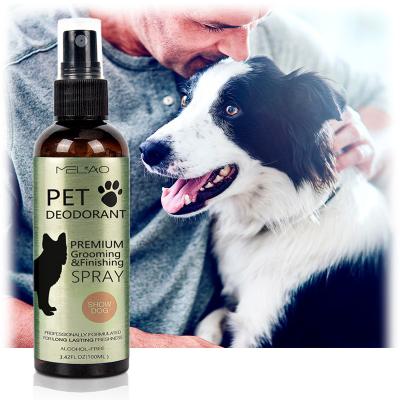 China Sustainable Private Label Professional Strength Smooth Deodorizing Smooth and Natural Pet Product Dog Pet Deodorizer Cleaner for sale