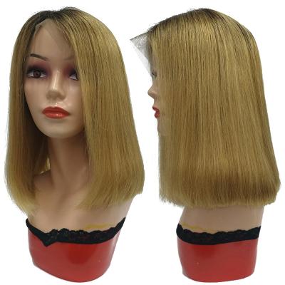 China Cheap Silky Straight Wave Lace Front Wigs Under 100 Brazilian Virgin Wig 50 Full 360 Dark Blonde Golden Straight Hair e beeos best companies for sale