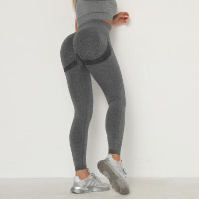 China Breathable 24 Colors 4 Sizes Honey Peach butt Seamless Yoga Pants Hip Up Breathable Yoga Legging Tight Fit High Waist Sports Bottom for sale