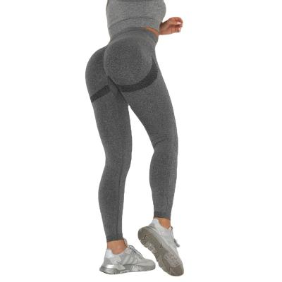 China Breathable 24 Colors 4 Sizes Honey Peach butt Seamless Yoga Pants Hip Up Breathable Yoga Legging Tight Fit High Waist Sports Bottom for sale