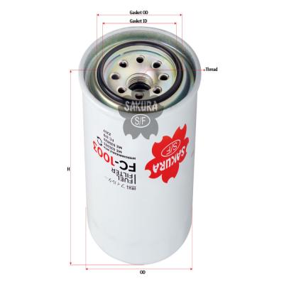 China Factory direct high quality and durable industry diesel lubricating oil filter for sale