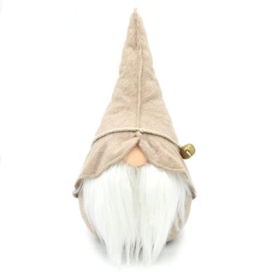 China Hot Selling Europe Christmas Plush Beard Gnome Large Gnome Cloth Nordic Wholesale Home Decoration Ornaments With Small Bell for sale