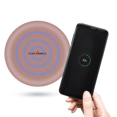 China 2020 New Universal Smart Watch Fast Charger Imagination Wireless Charger With LED Light for sale