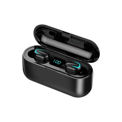 China Earbuds waterproof LED screen radio charging true stereo earbuds around earphone tws for sale