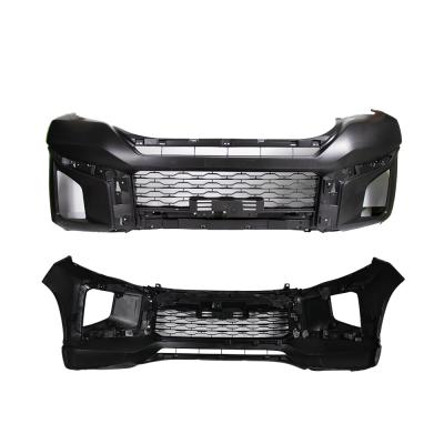 China 2020 High Quality Hot Sale L200 Triton PP Front Bumper Car Black PP Material For Mitsubishi Auto for sale