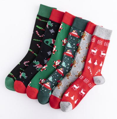 China All Gift Box Winter Saints Day Christmas Onesie Women Unisex Holiday Socks Antibacterial Custom Made for sale