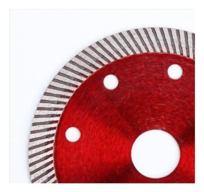 China High Speed.Straight Smooth Edge Factory Wholesale Super Thin Turbo Diamond Cutting Disc Saw Blade For Porcelain Tile for sale