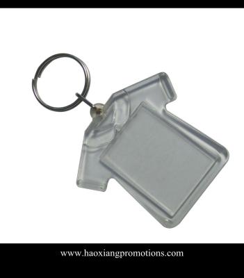 China Customized Logo Ptinted Promotation Photo Frame Acrylic Keychain ,Plastic Keychains,keyrin for sale