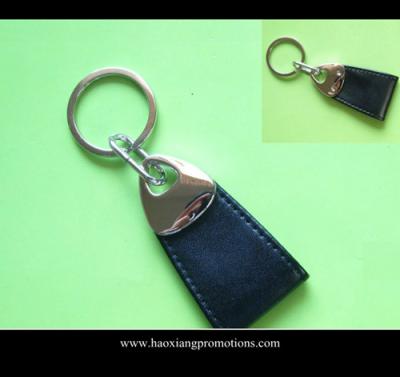 China Fashion Car Logo Keychain Genuine Leather Car Keychain,Leather Keychain/PU keyring for sale