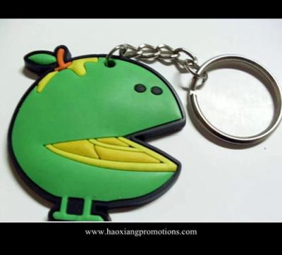 China Custom 3D pvc keychain for promotion|soft pvc rubber keychain for sale