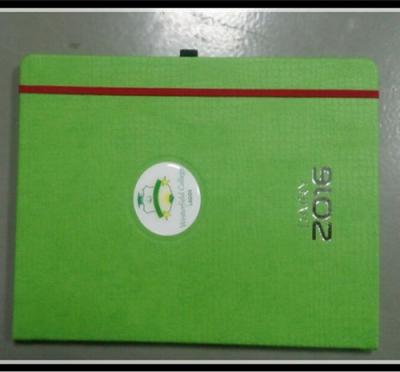 China hot sale Top Quality Cheap Custom PVC cover A3、A4、A5 size Notebook//diary for sale