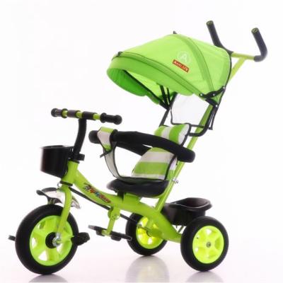 China New 4 in 1 Baby Tricycle Cheap Children Tricycle 3 Wheels High Quality Kids Tricycles for sale