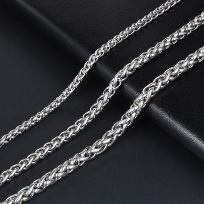 China Trendy Simple Creative Simple Clavicle Chain Accessories Fashion Titanium Necklace for sale