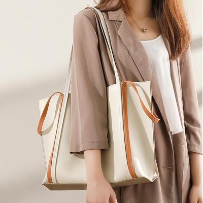 China 100% eco-friendly double sided genuine cow leather bag for new fashionable luxury shoulder bag ladies shoulder bag women's handbag for sale