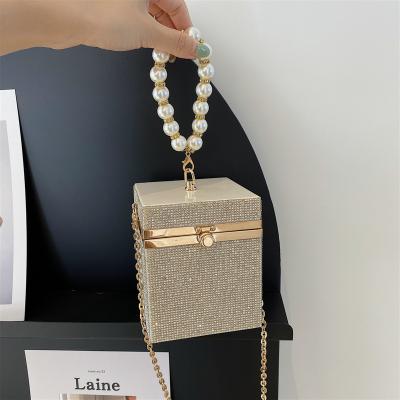 China 100% Hot Selling New Ladies Dinner Eco-friendly Crystal Evening Clutch Bags Rhinestone Purse For Wedding for sale