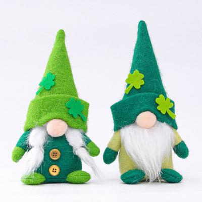 China 2022 Decoration Plush Faceless Doll For Valentine's Day Gnomes Decor Farmhouse Home Ornaments Handmade For St Patrick's Day Decoration for sale