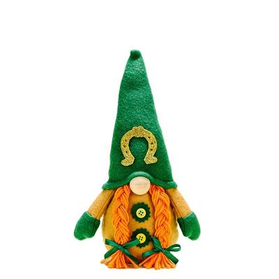 China Wholesale Indoor St. Patrick's Day Factory Decoration Rudolph Decoration Party Set Custom Made Kids Doll Plush Toy for sale