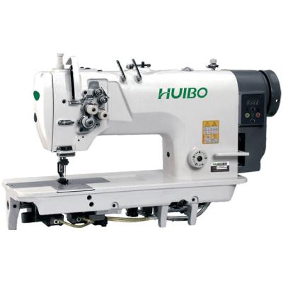 China Garment shops HUIBO direct drive high-speed two-needle sewing machine (automatic oil supply) for sale