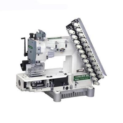 China Garment Shops Most Popular Multi-needle Machine Double Chain Small Square Head Silver Type Sewing Machine for sale