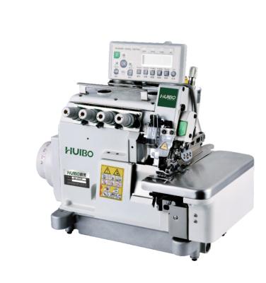 China Garment Shops Direct Drive Premium High Speed ​​Industrial Lapel Overlock HUIBO Sewing Machine for sale