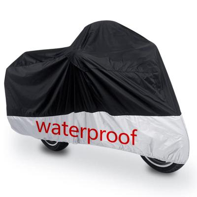 China Outdoor Waterproof Warterproof Anti UV Thicken Motorcycle Cover for sale