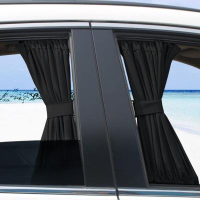 China Lowering Car Interior Temperatures Sun Protection Automobile Kids Manual Shield Window Sunshade Side Car UV Curtain for sale