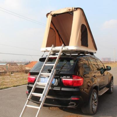 China Any car with universal applicable two roof rack system outdoor camping adult and one car hard roof child shell top tent for family for sale