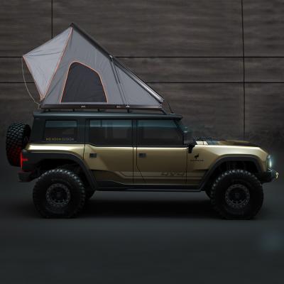 China Outdoor Aluminum Shell Waterpoof Car Tent Camouflage Play Camping / Field Roof Top for sale