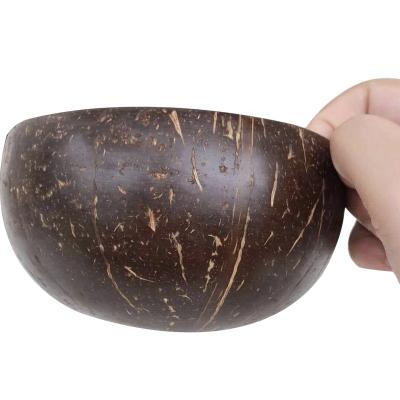 China High Quality Viable Natural Eco Friendly Sustainable Coconut Shell Bowl for sale