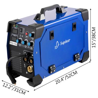 China energy & MIG Welder Muttahida Majlis-e-Amal CAT IGBT DC Inverter Mining Welder Digital Display MIG Welder Welding Machine MIG-160 for sale