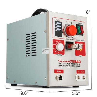 China Building Material Stores 709AD 3in1 Battery Pulse Spot Welder For 18650 Welding Machine 3.2KW Battery Spot Welding Diy Welder for sale