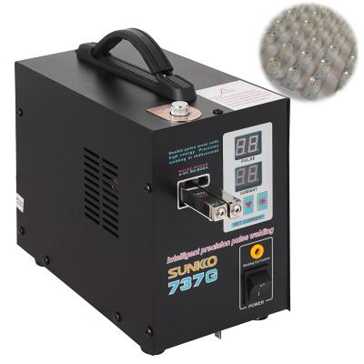 China Steel Welder Welding Machinery Repair Shops Battery 737G Spot Welder For 18650 Lithium Batteries 220V Wild Application for sale