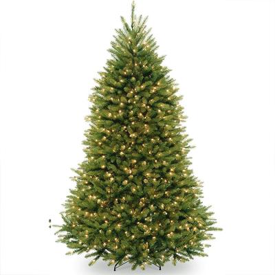 China 2022 Christmas Atmosphere Happy Green Atmosphere High Quality Layout Happy Green Christmas Tree Pine Needle Artificial Christmas Tree for sale