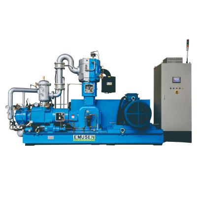 China EMUSEN Air Compressor Screw Air Compressor Durable Oil Free Reciprocating Oil Free Industrial Compressors for sale