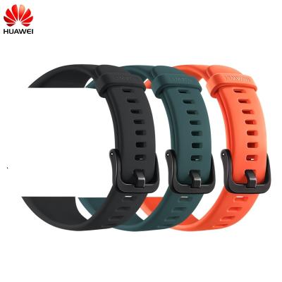 China Original Silicon Replacement Wrist Band Silicon Watchband For Huawei Band 6 Strap for sale