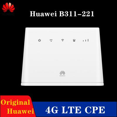 China 4G Opened 192.168.1.1 150M LTE CPE 4G Wilress WiFi Router with SIM Card Slot Huawei B311-221 for sale