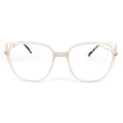 China For Reading Glasses Fashion European Designer Glasses Fashion New Optical Glasses Trend Acetate Eyewear for sale