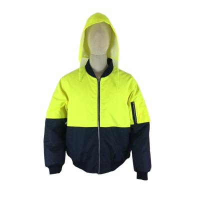 China Factory Custom Wholesale Waterproof Hi Vis Reflective Safety Pilot Jacket Breathable XS-4XL + Custom Sizes for sale