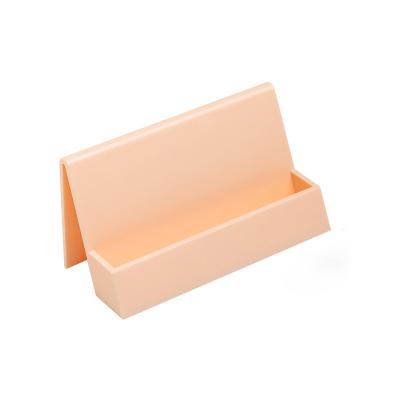 China Jieyou Picosecond Worktop Business Card Holder Plastic Portable Display Wallet Base Desktop Business Card Holder For Office for sale