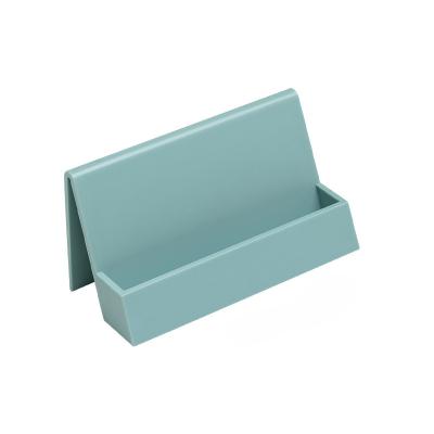 China Jieyou 30 Capacity Business Card Holder Base Display Business Card Holder Plastic Desktop for sale