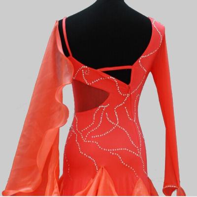 China Dress Up International Standard Ballroom Dance Competition Dresses Dance for sale