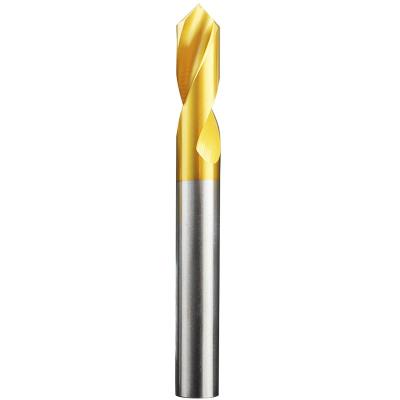 China CNC Machine Blank And NC-SPOTTING Cobalt Titanium Plated 90 Degree Fixed Point Drill DRILL 10x90 Degree for sale