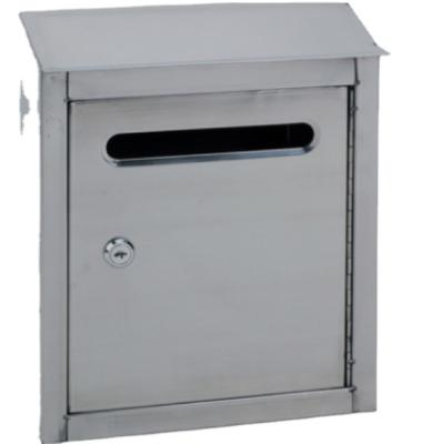 China Anti-theft Drop Box Waterproof Mail Wall Mount Manufacturing Metal Letter Outdoor Mailbox for sale